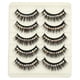 thumbnail image 1 of 10 pares pestañas postizas de pestañas brillantes pestañas dramáticas para mujeres, 1 of 5