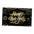 thumbnail image 3 of Feliz año nuevo 2023 Telón de fondo Jardín Año nuevo Decoración Celebración Festival Colgando EstiloD Zulema Fondo de feliz año nuevo, 3 of 8
