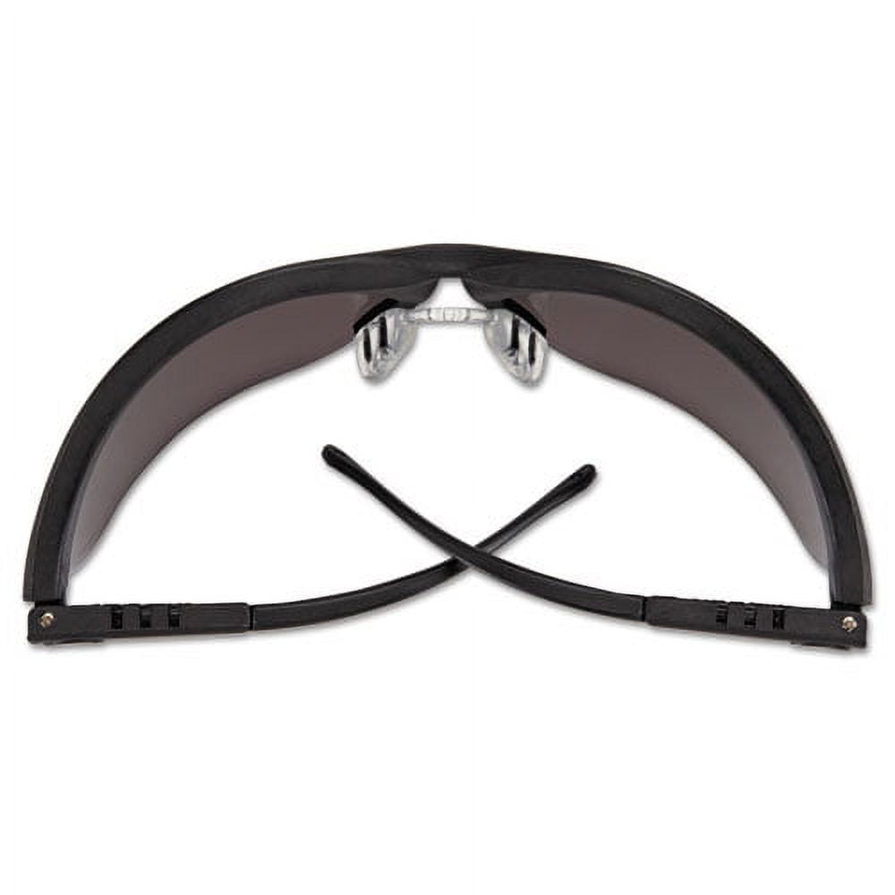 Klondike Safety Glasses, Matte Black Frame, Gray Lens, 12/box | Bundle of 2 Boxes