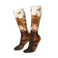 thumbnail image 3 of Salouo Adorable Calf Butterflies Champagne Print Women's Men's Ankle Socks 1-pack Casual Athletic Socks for Unisex Adult Moisture-Wicking Socks for Daily Wear/Running/Sport, 3 of 8