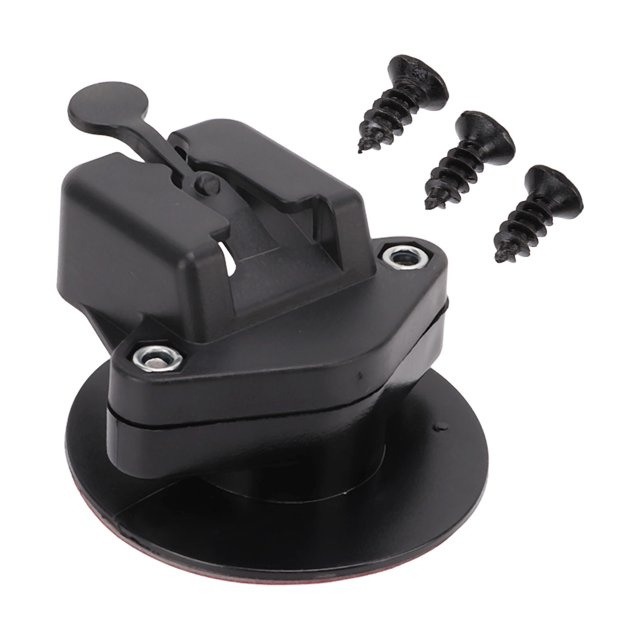 Soporte Para Micrófono De Radio, Antideslizante, Negro, Ligero, Autoadhesivo, Soporte Para Micrófono De Mano, Repuesto Para Yaesu 7900R 8900R 100DR 1907R Para Walkie Talkie
