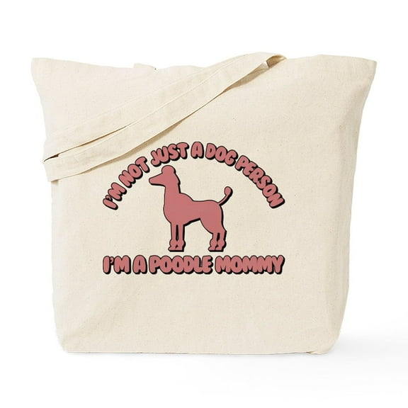 CafePress - Poodle Mommy Tote Bag - Unisex Canvas Tote Bag, Beige, 1-Piece