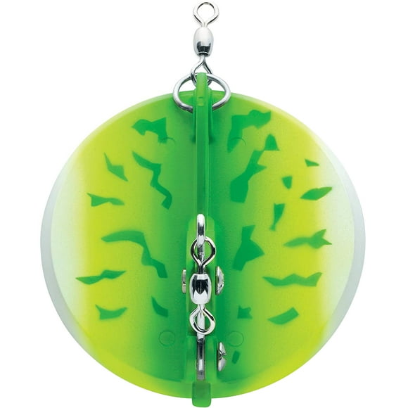 Luhr Jensen 4 1/8 Pouces Dipsy Diver - Green Fire UV
