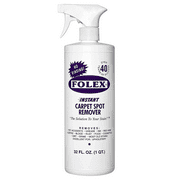 Folex Instant Carpet Spot Remover, 32 Ounce, Non-Toxic, Odor Free, Perfect Cleaner For Carpets and Upholstery Materials