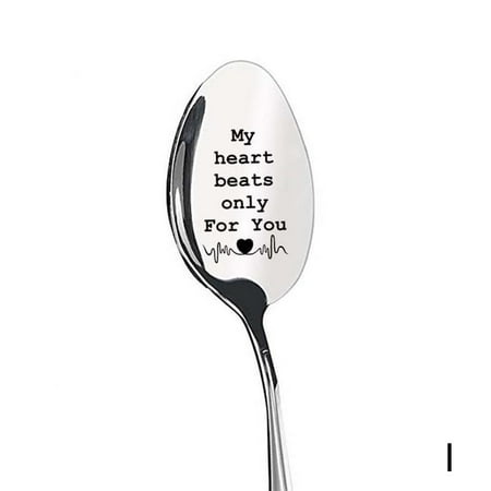 

I Forking Love You Engraved Spoon Best Gift For Husband Family Friends J7L4
