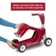 thumbnail image 3 of Radio Flyer, Scoot 2 Scooter, Scooter y Montable para Ni&ntilde;os 2 Juegos en 1, Peso M&aacute;ximo 20 Kilogramos, Recomendado para Ni&ntilde;os de 1 a 4 A&ntilde;os, Colo Radio Flyer NA, 3 of 7