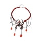 thumbnail image 4 of Collar de mujeres, collar de declaración, collar elegante, joyas brillantes, collar de borla para el compromiso, el día de Valentín, 4 of 9