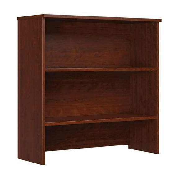 Sauder Affirm Engineered Wood 36" x 36" Storage Hutch in Classic Cherry
