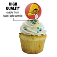 thumbnail image 3 of Looney Tunes Speedy Gonzales Cupcake Picks Toppers Decoration Set of 6, 3 of 7