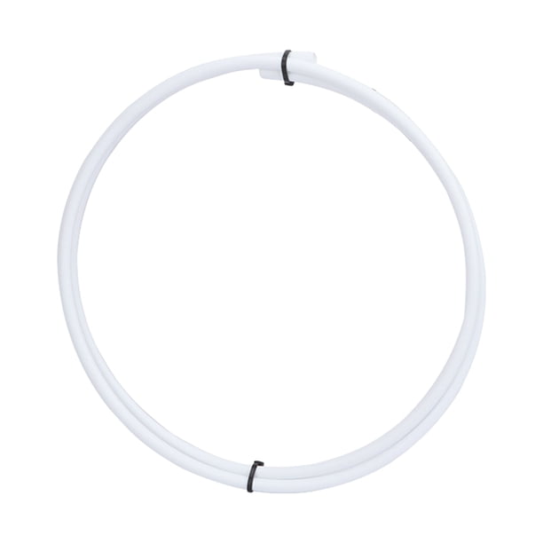 Juego de cables de cambio universal para bicicleta de montaña, 5 colores, cable de freno para bicicleta de carretera Blanco 1m