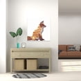 thumbnail image 2 of Renard Roux - Toile 24"x24 Pouces - Impression sur Demande, 2 of 5