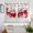 Gray, variant on Pink Valentines Day Kitchen Curtains Window Panels, Love Heart Eucalyptus Botanical Retro Insulated Window Treatment Curtain, Grommet Curtains for Bedroom/Living Room/Bathroom, 2 Piece 27.5"Wx39"L