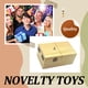 thumbnail image 5 of Vogacara Caja inútil electrónica de madera respetuosa del medio ambiente disfrute de la diversión y de la relajación sin fin Caja inútil de Juguetes novedosos y de broma Madera De Bambú Amarillo, 5 of 6