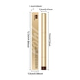 thumbnail image 3 of Waterproof Gold Tube Eye Liner,Long Lasting Creamy Liner with Velvet Matte Finish,Waterproof Long Lasting Eyeliner Stick,Built-In Sharpener & Precise Tip for Easy Application,Fast Drying Color, 3 of 5