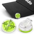 thumbnail image 2 of 1PC Portable Plastic Golf Mark High Precision Bubble Level Cap Clamp Magnet Adsorbing Golf Supplies Blue, 2 of 6
