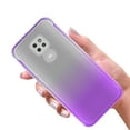 thumbnail image 3 of Moto G Power 2021 Case, Rosebono Hybrid Gradient Transparent Soft TPU Clear Skin Cover 360 Protection Case For Motorola Moto G Power 2021 (Purple), 3 of 4