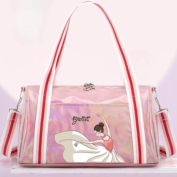 Sac De Sport Ballet Fille – Léger, Compartiment Chaussures, Design élégant, Parfait Pour Les Cours De Danse Et Week-ends