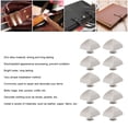thumbnail image 4 of Square Pointed Screw Rivets, Zinc Alloy Pyramid Punk Rivets with Electroplated Appearance for Leather Goods Bags Shoes Clothing Repair and Decoration, 4 of 7