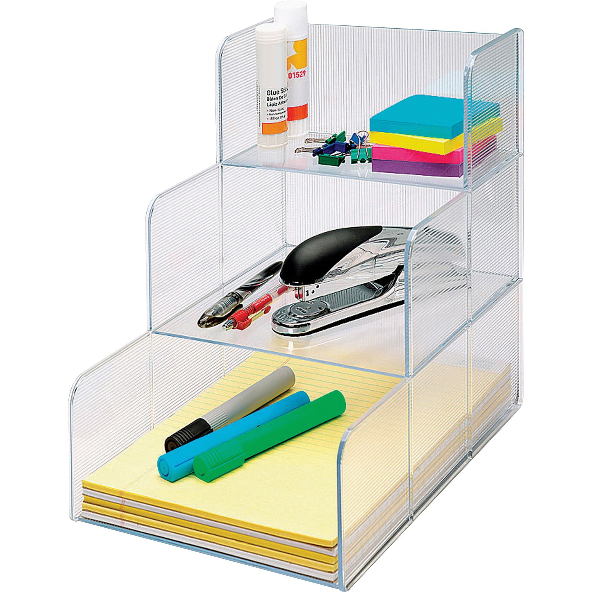 Business Source Storage Organizer, Clear, 1 Each
