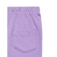 thumbnail image 3 of Wonder Nation Little Girls Knit Bermuda Shorts, Sizes 4-10, 3 of 3