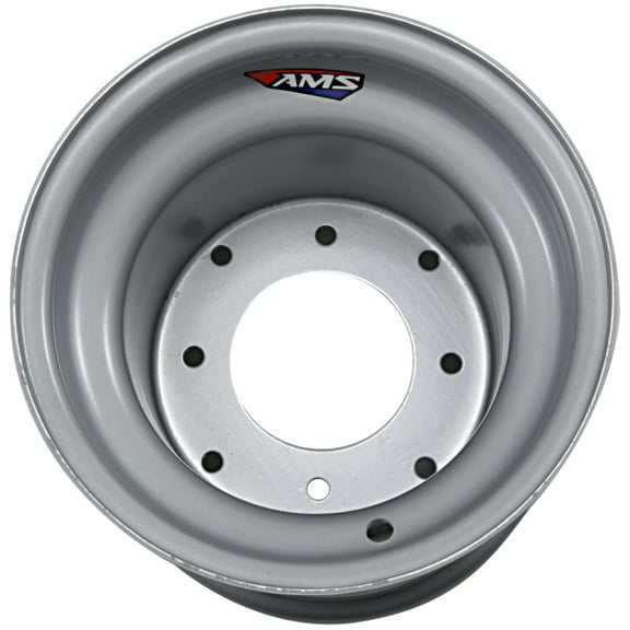 AMS Steel Rear Wheel 9x9 4/130-150 3 6 LB (AMS113)