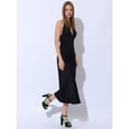 thumbnail image 5 of BLISSFUL STEP Women's Block High Heels Ankle Strap Platform Heel Sandals Green (Size 7), 5 of 7