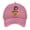 Hot Pink, variant on Hats for Women Hard Top High Crown Baseball Cap Large Head Circumference Solid Color Daily Outdoor Slim Face Friendly Cap