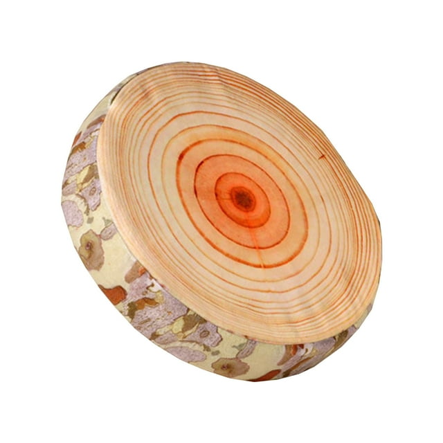 Flagpole Brackets and Mounts Car Pillow Imitation Wood Cushion Cylindrical Throw Pillow Toy Large Wood Cushion Home Sofa Simulation Tree Stump Cushion Home Round Pillow