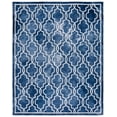 thumbnail image 2 of Safavieh Dip Dye Leighton Geometric Wool Area Rug, Navy/Ivory, 9' x 12', 2 of 11