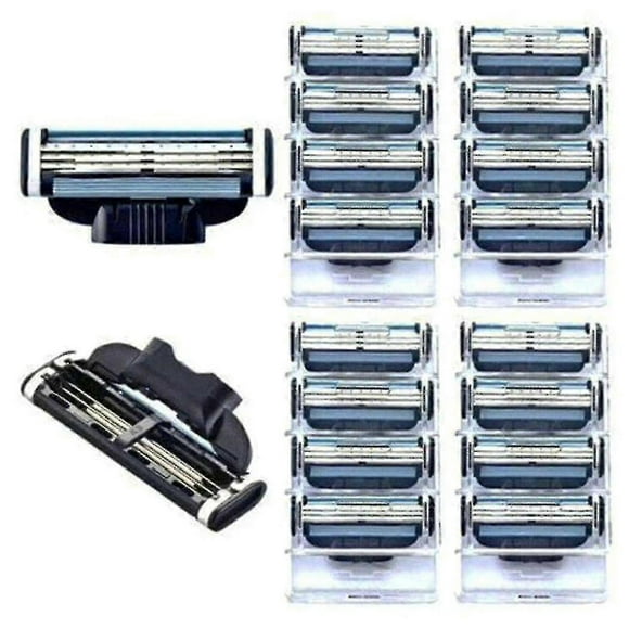Pack Of 32 3-layer Razor Blades For Mach Manual Razor Razor Blades For Men Free Shipping