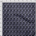 thumbnail image 4 of oneOone Viscose Jersey Black Fabric Asian Paisley Sewing Fabric By The Yard Printed Diy Clothing Sewing Supplies 60 Inch Wide, 4 of 5