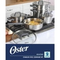 thumbnail image 2 of Juego de utensilios de cocina Oster Beauford de acero inoxidable, 9 piezas, 2 of 7
