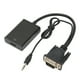 thumbnail image 2 of Convertidor, convertidor VGA a High VG Ato Adaptador de interfaz multimedia de alta definición Adaptador de audio Rendimiento finamente ajustado, 2 of 9