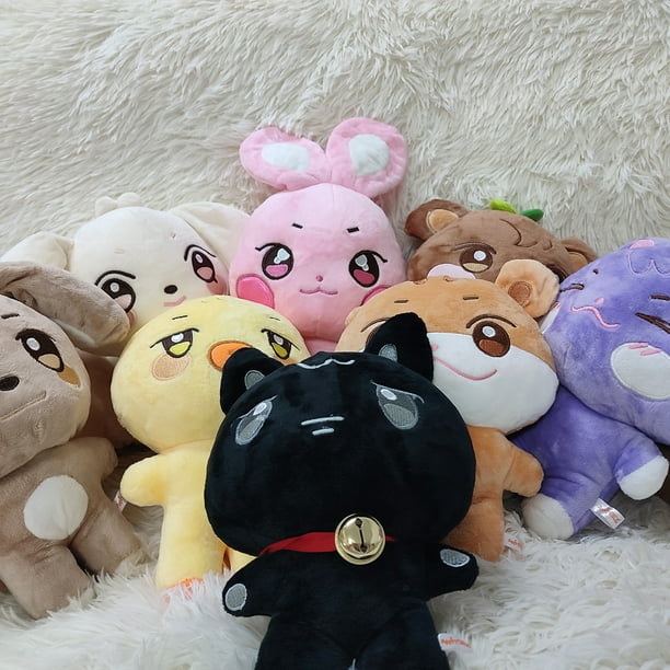 25cm ATEEZ Plush Aniteez Doll Hongjoong Seonghwa Yunho