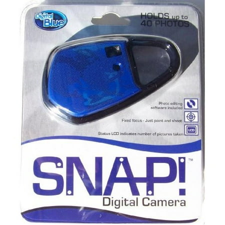 Digital Blue SNAP! VGA Carabineer Digital Camera - Blue Digital Blue SNAP! VGA Carabineer Digital Camera - Blue