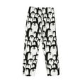 thumbnail image 4 of Kdxio Cartoon Penguin Print Men's Sleep Pajama Pant Lounge Pants with Pockets, 4 of 8