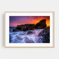 thumbnail image 2 of Deep Sunset at Wood's Cove - Laguna Beach California Photography Unframed Wall Art Print 5 x 7 inches, 2 of 4