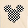 thumbnail image 2 of Disney - Checkerboard Mickey Ears Cropped Graphic T-Shirt, 2 of 4