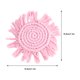 thumbnail image 4 of Posavasos Tejido A Mano Para Taza De Café, Posavasos De Ganchillo, Posavasos De Tela, Posavasos De Hilo De Lana Natural, Restaurantes Para El Hogar, Casas De Té Para Cafetería OTVIAP Forma redonda rosa, 4 of 8