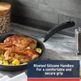 thumbnail image 4 of T-Fal Experience Nonstick Fry Pan 12.5 Inch, Induction, Oven Broiler Safe 400F, Non Stick Frying Pan, Skillet, Kitchen Egg Pan, O, 4 of 7
