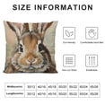thumbnail image 5 of Rabbits Bunny Eggs Pillowcases Decorations for Sofa Decor, 5 of 5