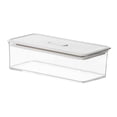 thumbnail image 1 of Contenedor de alimentos apilable multifuncional con tapa transparente para refrigerador 650ml, 1 of 9