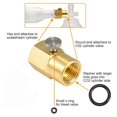 thumbnail image 5 of Co2, adaptador de recarga de cilindro Co2, kit de conector de recarga Tr21.4 a Cga320 Afortunado Sencillez, 5 of 5
