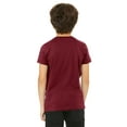 thumbnail image 3 of Daxton Youth Size Short Sleeve Tee Basic Tshirt Tops Packs-Burgundy,Turquoise,White-S, 3 of 8