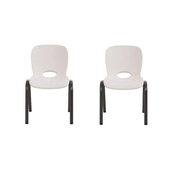 LIFETIME - Lot de 2 chaises empilables pour enfants, bronze