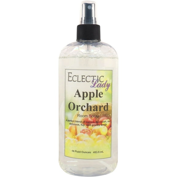 Apple Orchard Room Spray by Eclectic Lady, 16 Ounces, Fragrant Aromatic Room Mist For Home, Room, Office