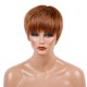 thumbnail image 2 of Fashion Women Pixie Cut Corto Cabello Cosplay Peluca de Pelo Pelucas Completas - marrón Sunnimix pelucas para mujeres, 2 of 8