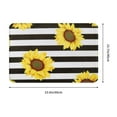 thumbnail image 3 of Sunflower Bathroom Rug Flower Bath Mat Floral Bath Mat Floral Bathroom Rug Sunflower Bath Mat 16''X24'', 3 of 8