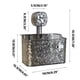 thumbnail image 5 of Organizador de pared con ventosa para tocador de baño, cesta colgante, estructura metálica, diseño de 2 niveles, ideal para dormitorio, montaje con ventosa, resistente, antideslizante, para, 5 of 8