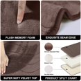 thumbnail image 2 of HLONK Large Bathroom Rugs Non Slip  Memory Foam Bath   PVC Dot Bottom Quick Dry Bath Rug Runner  Absorbent Shower  for Bathroom Floor Tub  24 x 36 Inch  Gray, 2 of 10